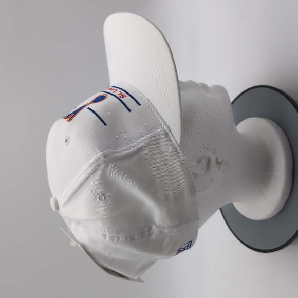 The Game| NWT Vintage NHL ST Louis Blues White Sports Cap Snap Back - Picture 3 of 11